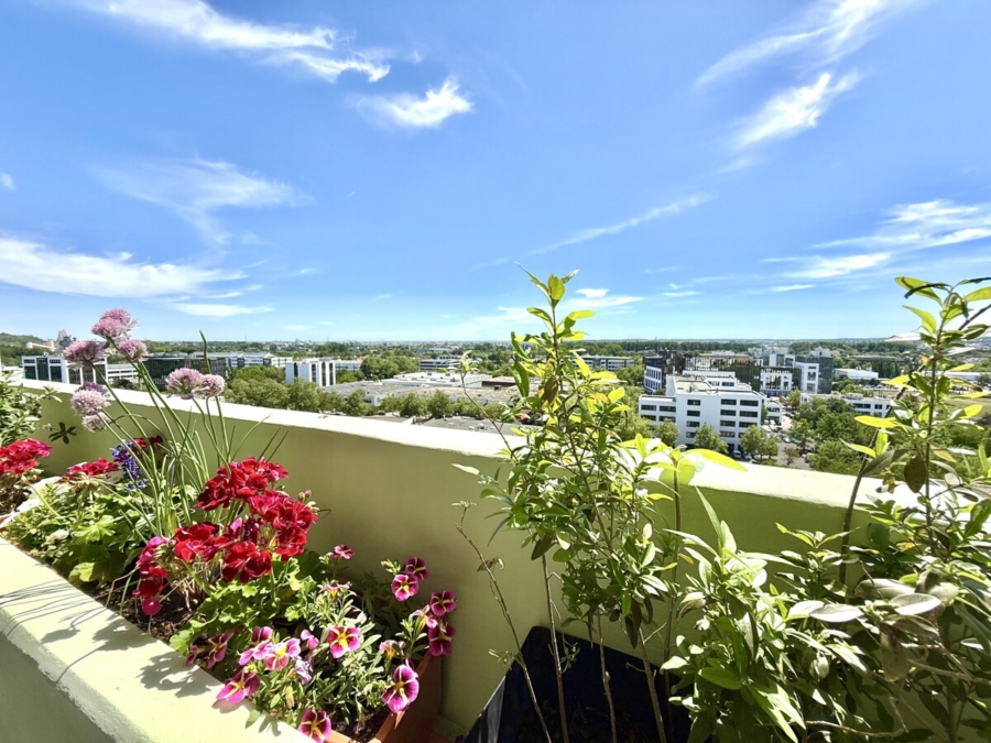 Der Blick von Ihrer Loggia gen Süd-Osten