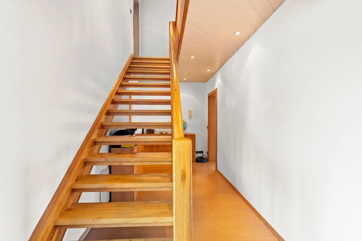 Treppe gen Dachgeschoss